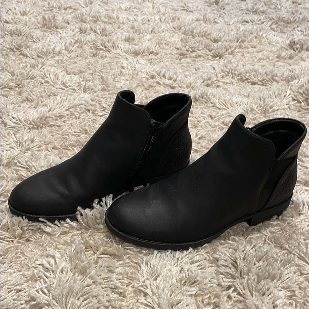 Kim Rogers Black Ankle Boots